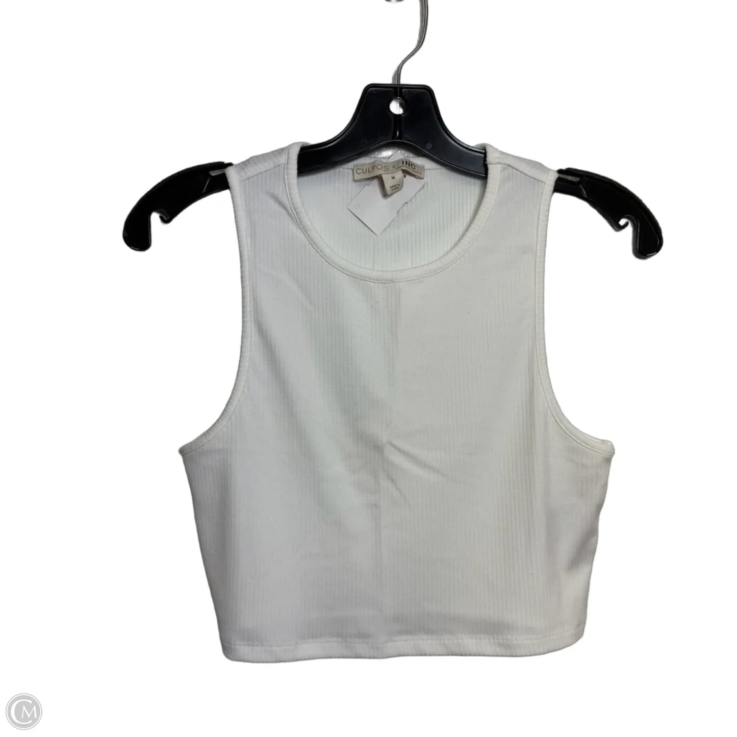 Tank Top By Inc In White, Size: M