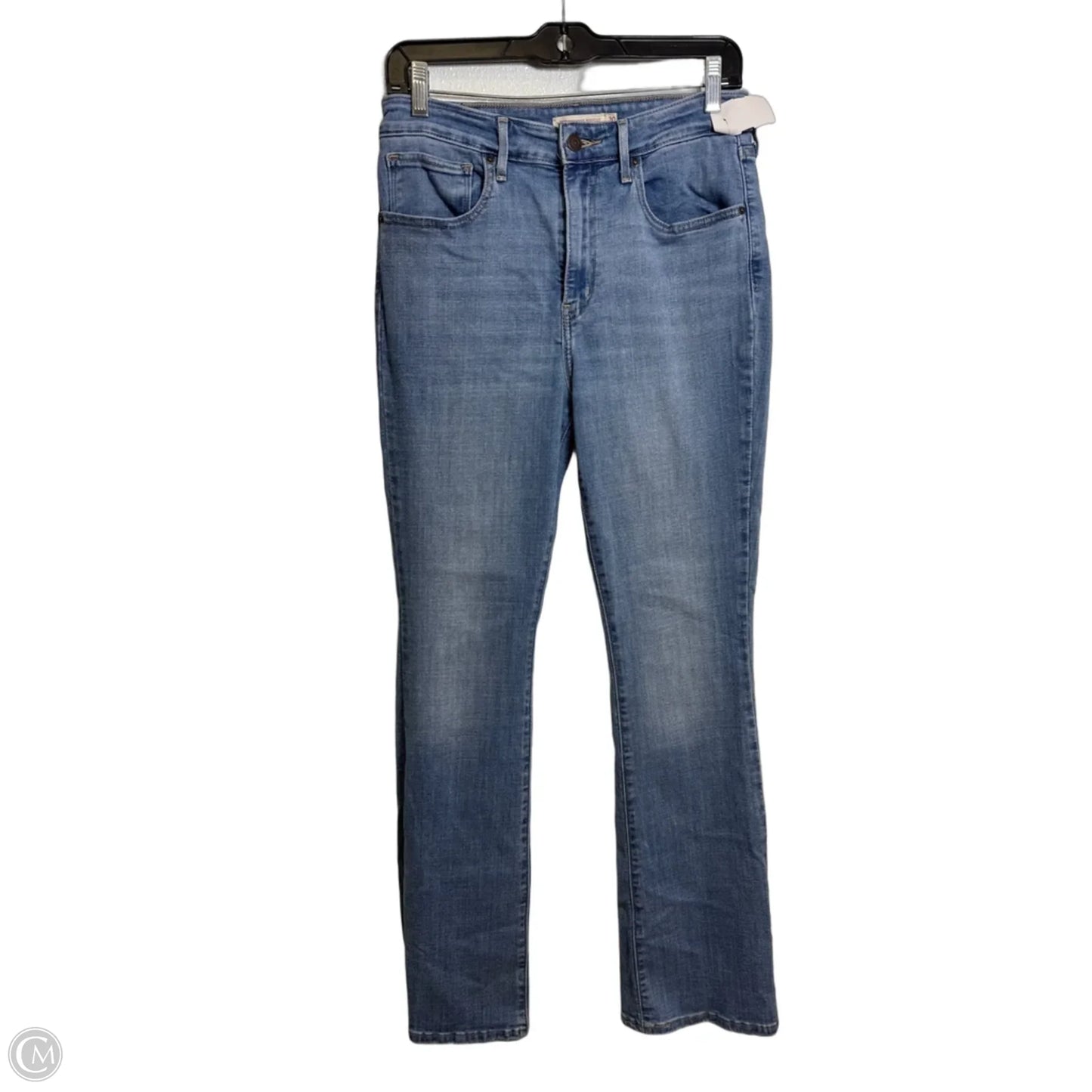 Jeans Flared By Levis In Blue Denim, Size: 10