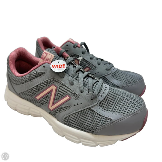 Shoes Athletic By New Balance In Grey, Size: 8 wide