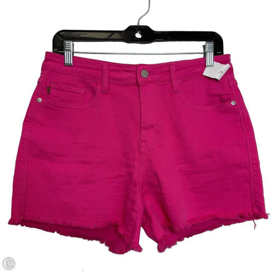 Shorts By Judy Blue In Pink, Size: L