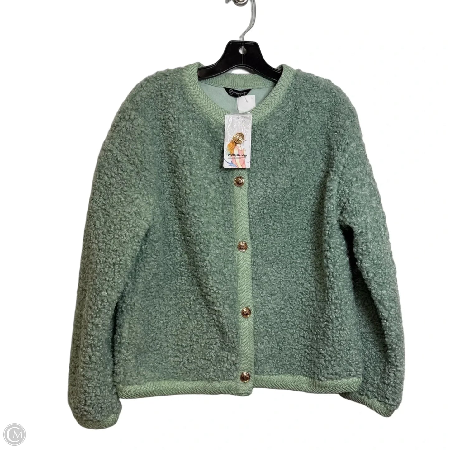Cardigan By Prettygarden In Green, Size: M