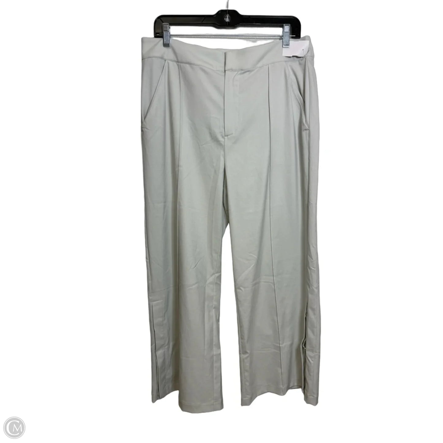 Athletic Pants By Zuda In Grey, Size: M