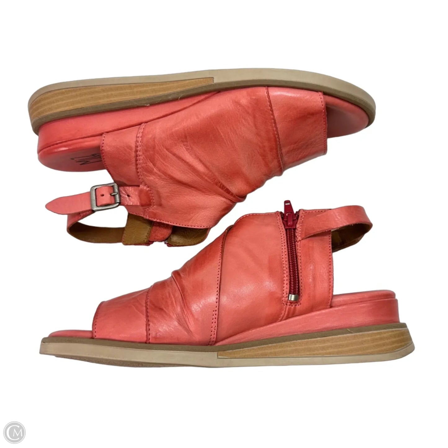 Sandals Flats By Miz Mooz In Pink, Size: 8.5