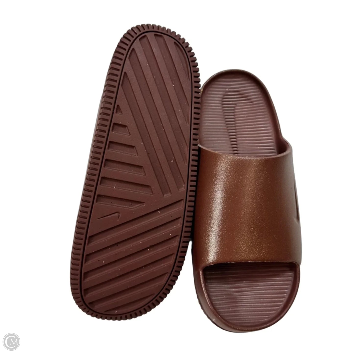 Sandals Flats By Nike In Copper, Size: 9