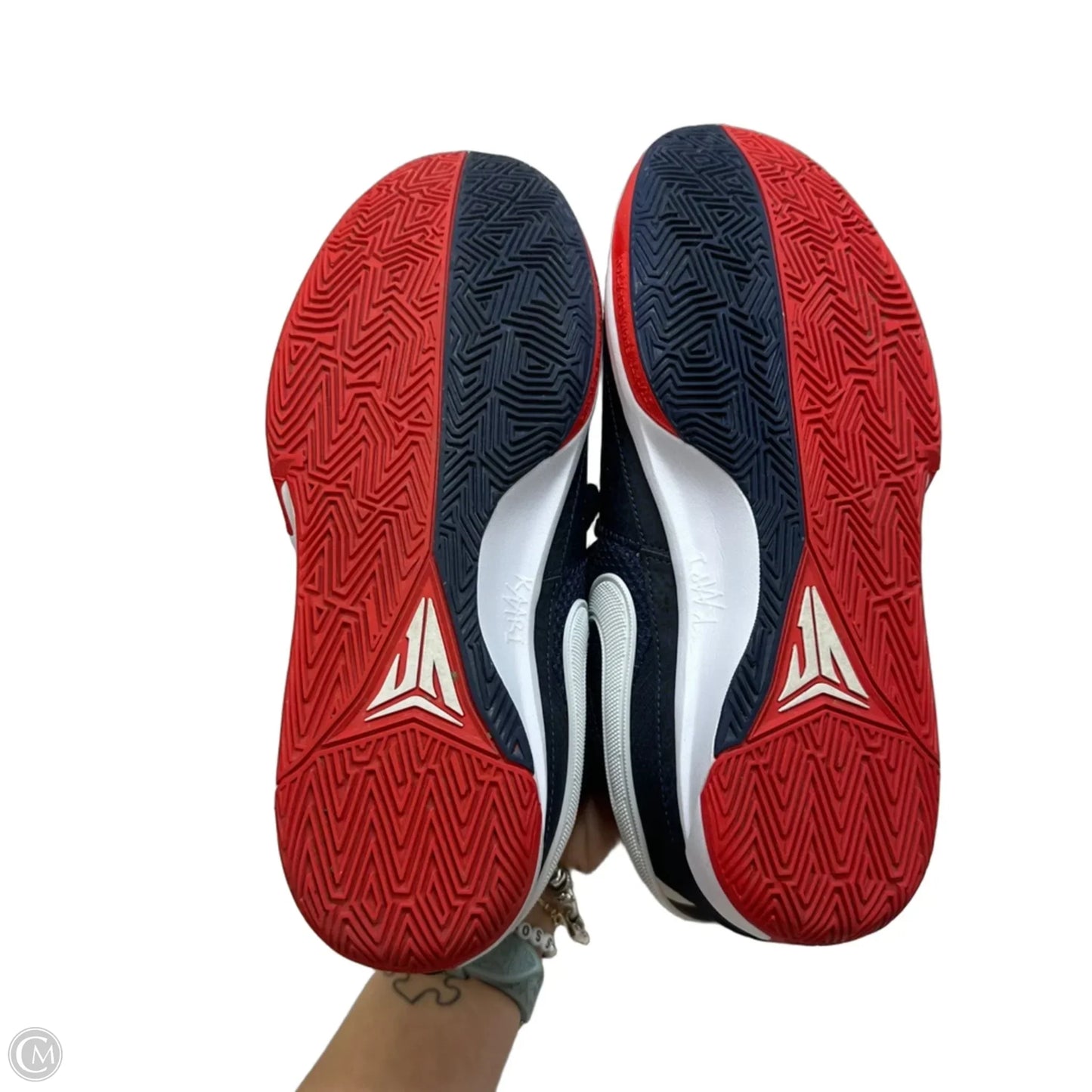 Basketball Shoes Sneakers By Nike In Navy, Size: 12