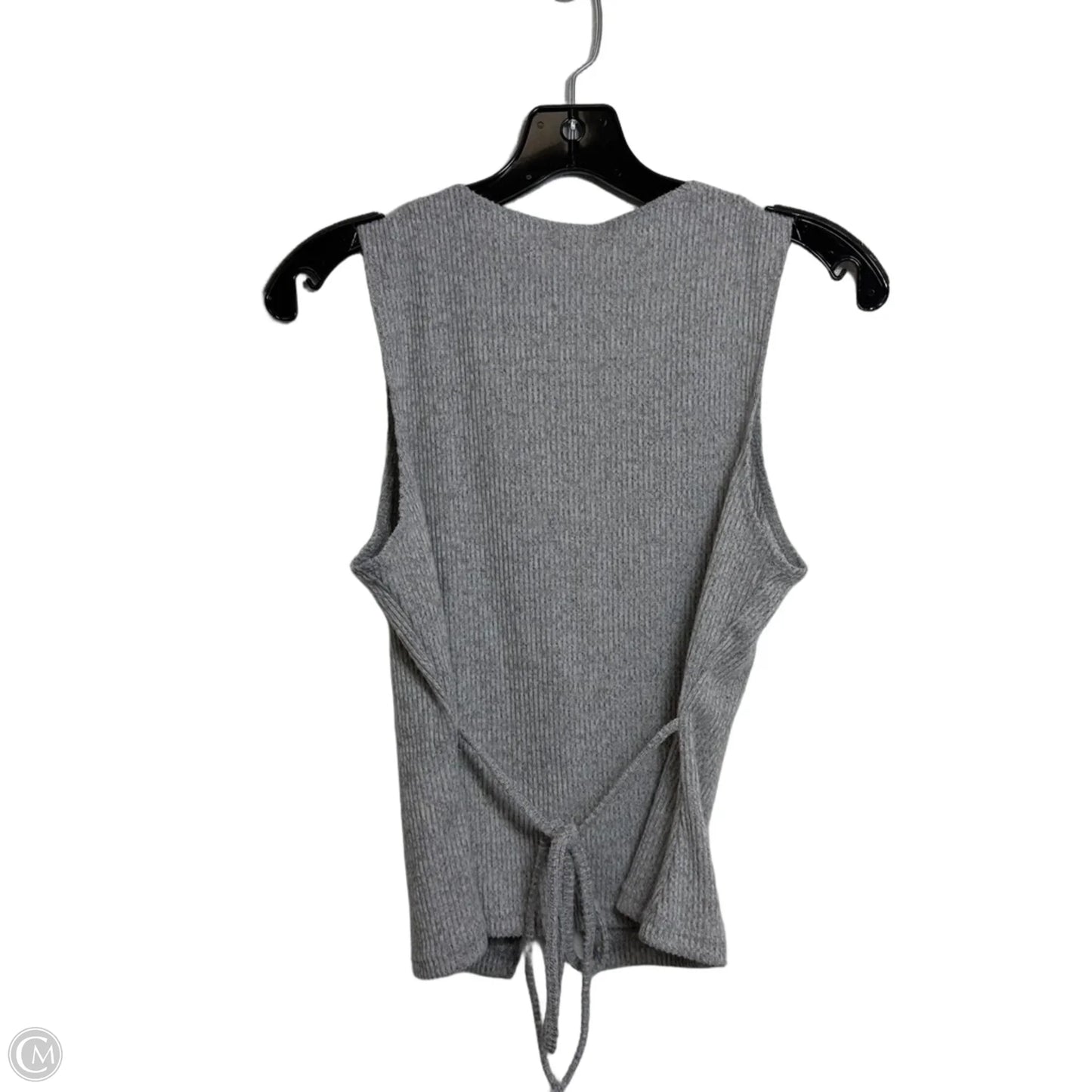 Tank Top By Clothes Mentor In Grey, Size: M