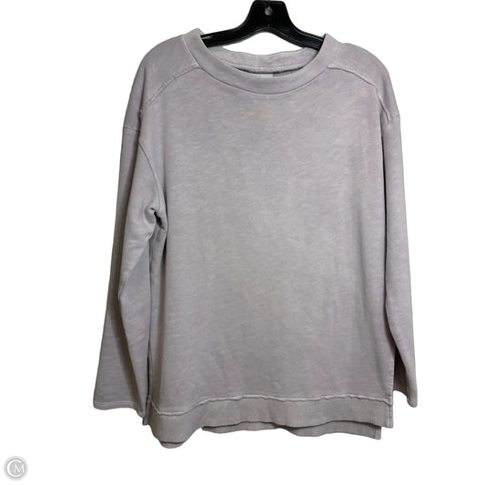 Top Long Sleeve By Pilcro In Purple, Size: M