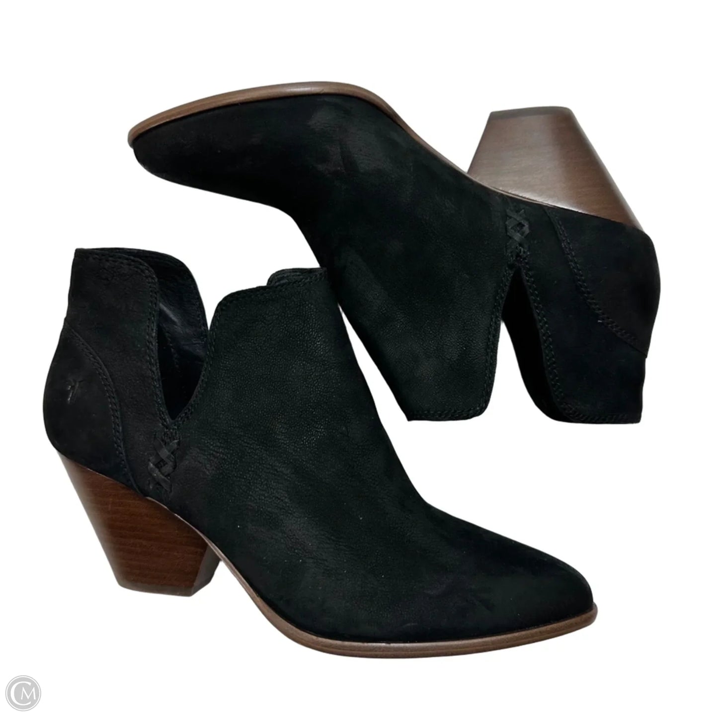 Boots Designer By Frye In Black, Size: 9