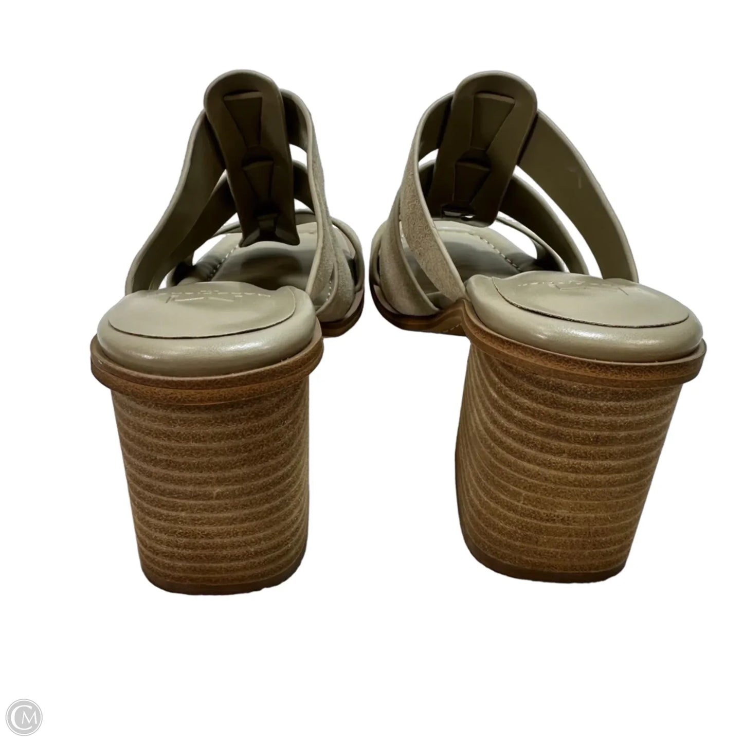 Shoes Heels Block By Marc Fisher In Beige, Size: 7.5