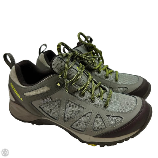 Shoes Athletic By Merrell In Brown, Size: 7.5