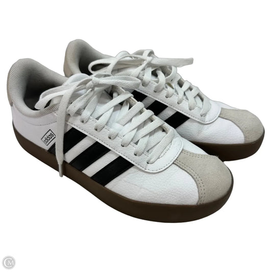 Shoes Athletic By Adidas In White, Size: 40/9