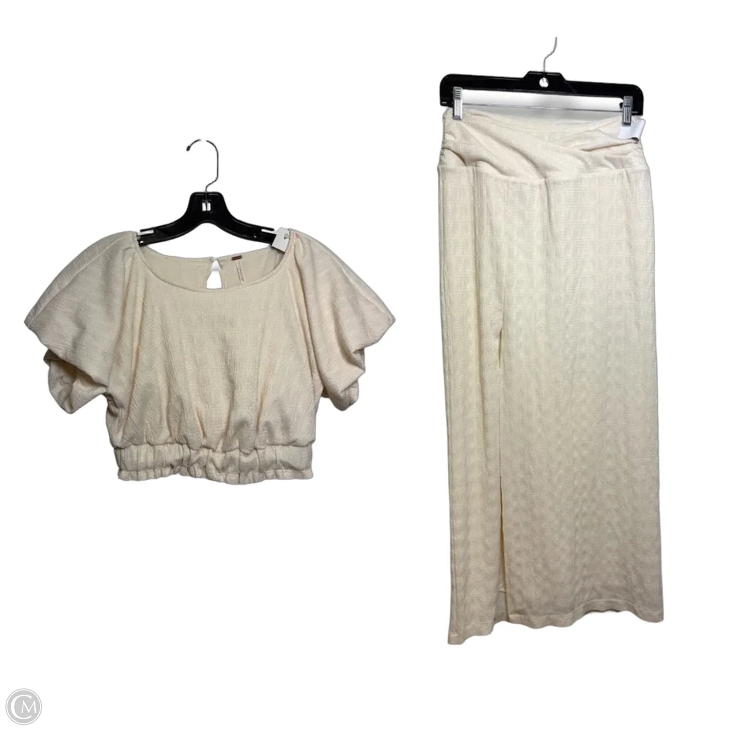 Pants Set 2pc By Free People In Cream, Size: Xs