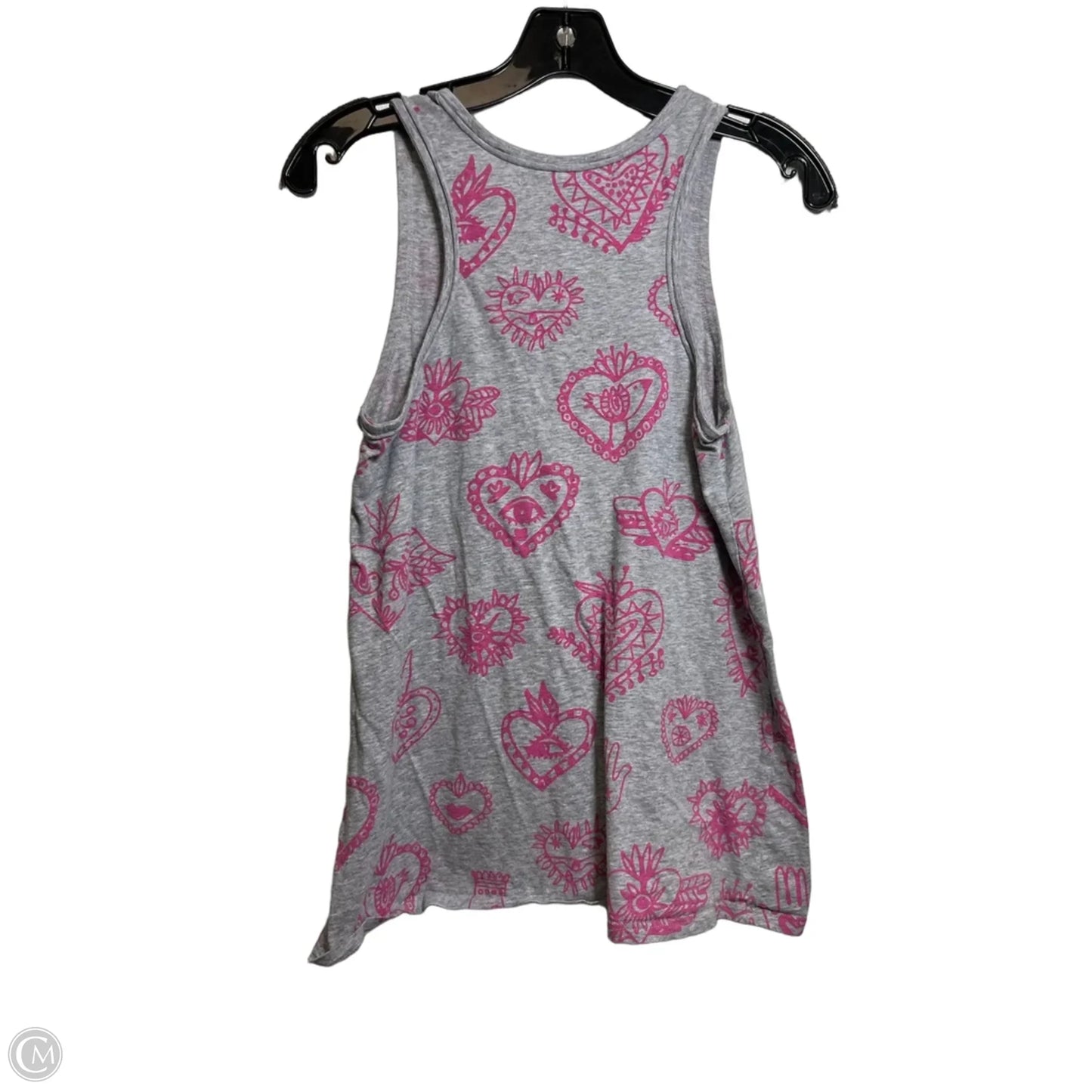 Top Sleeveless By Clothes Mentor In Grey, Size: 2
