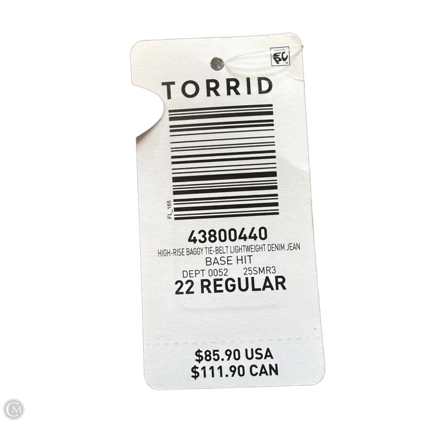 Jeans Wide Leg By Torrid In Blue Denim, Size: 22