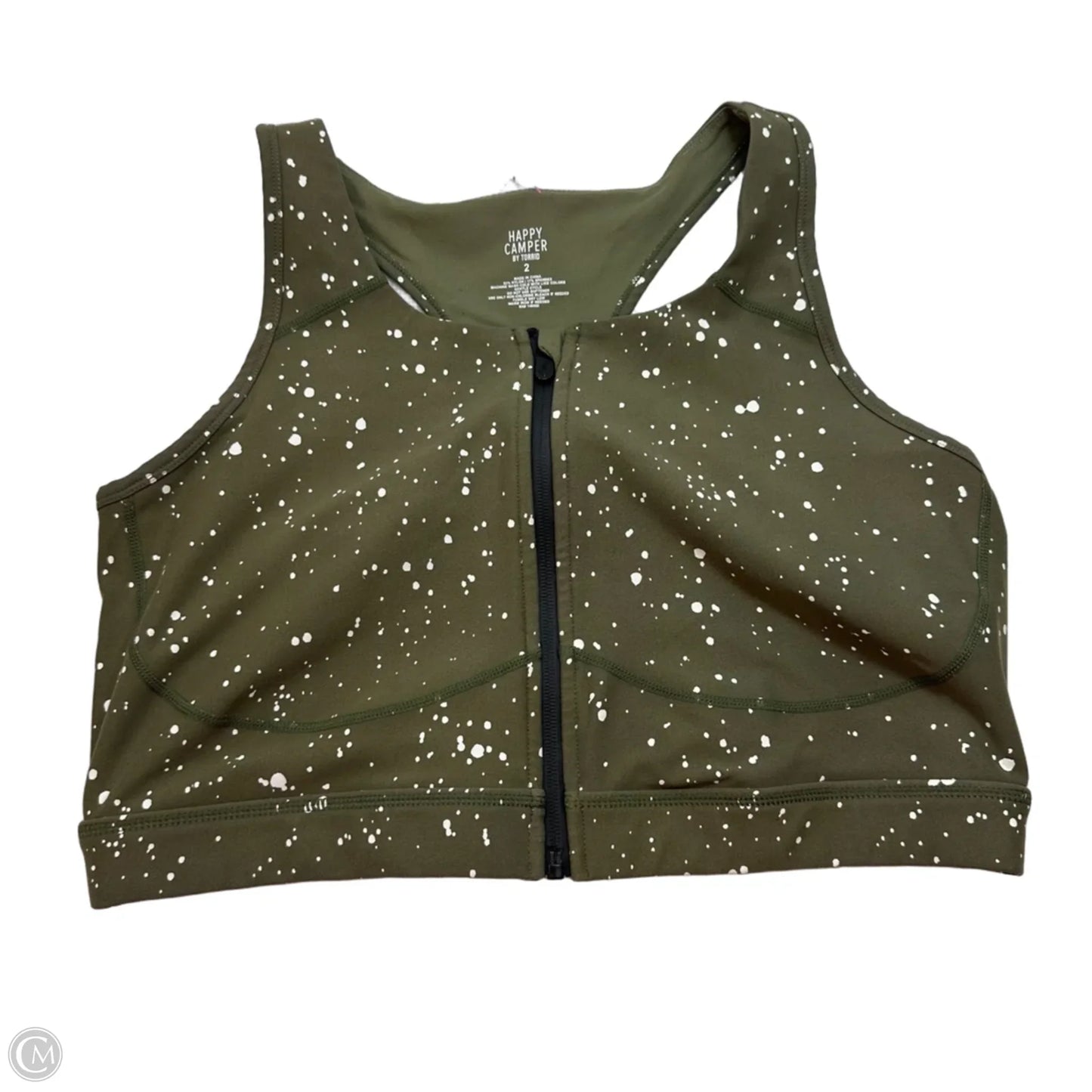 Athletic Bra By Torrid In Green, Size: 2x
