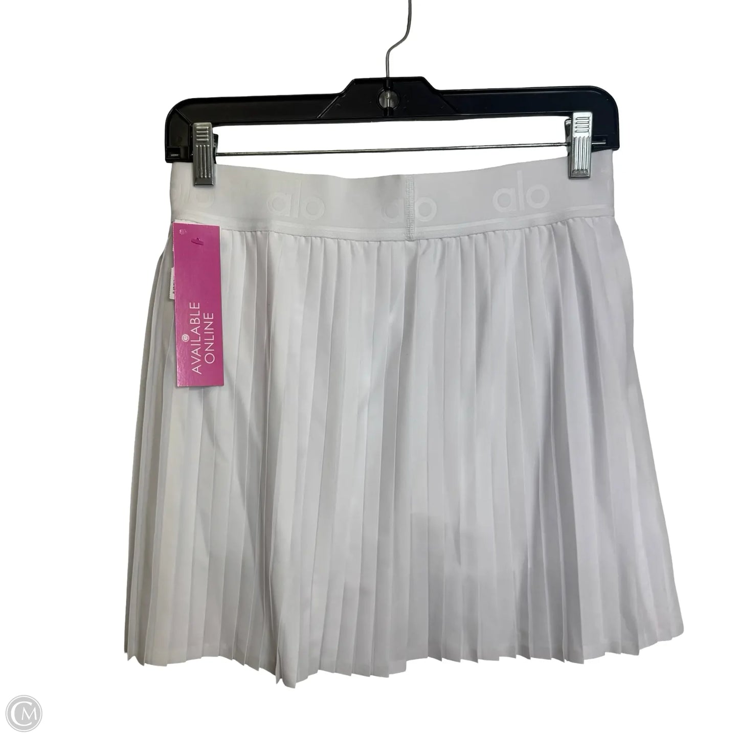 Athletic Skort By Alo In White, Size: M