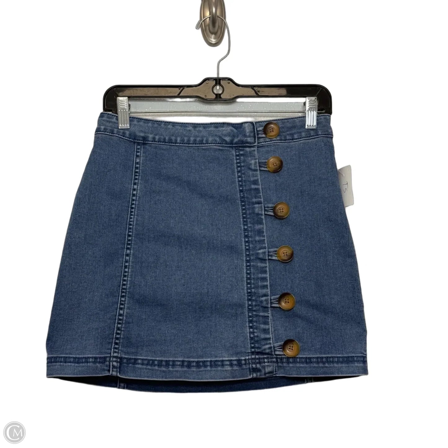 Skirt Mini & Short By Free People In Blue, Size: 4