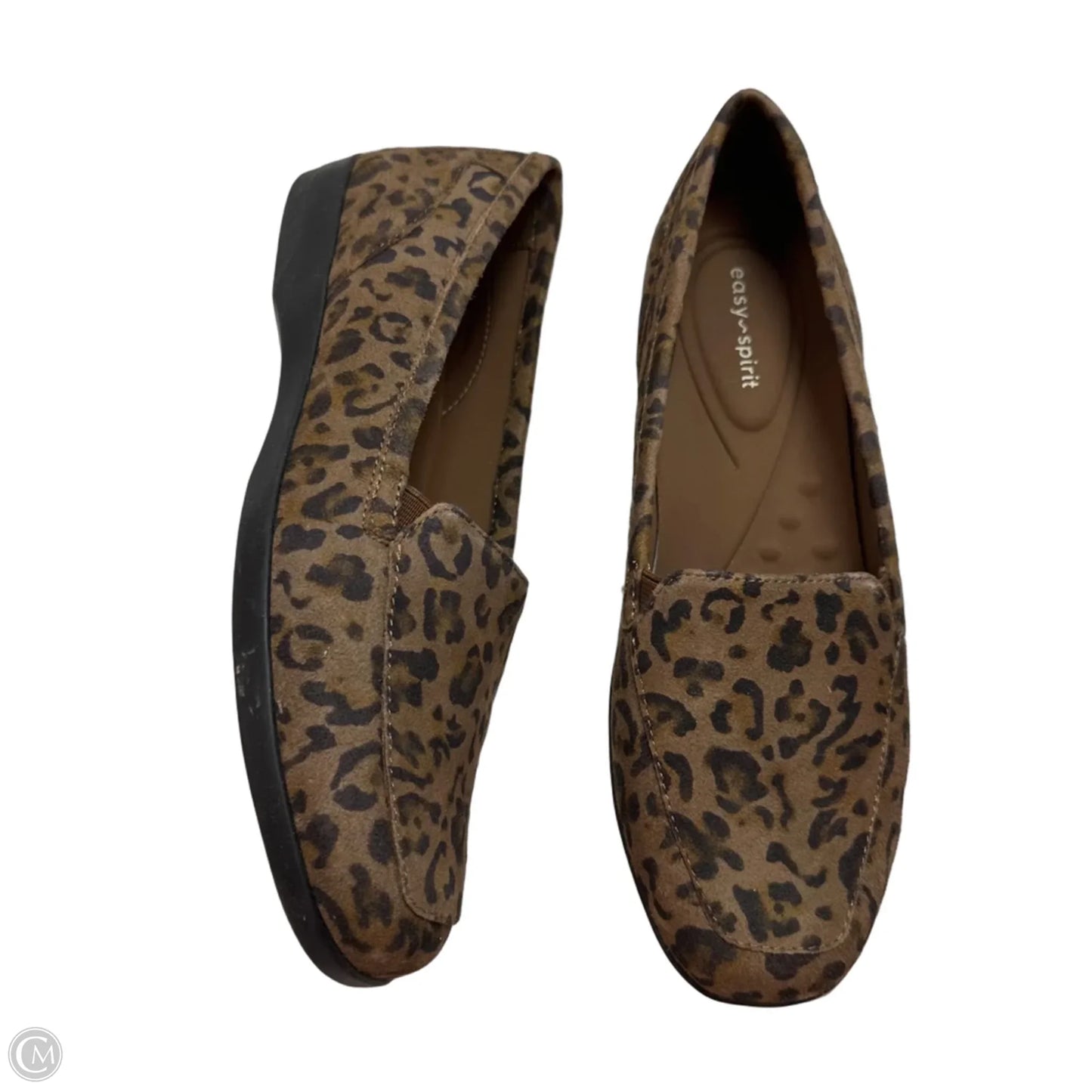Shoes Flats By Easy Spirit In Animal Print, Size: 8