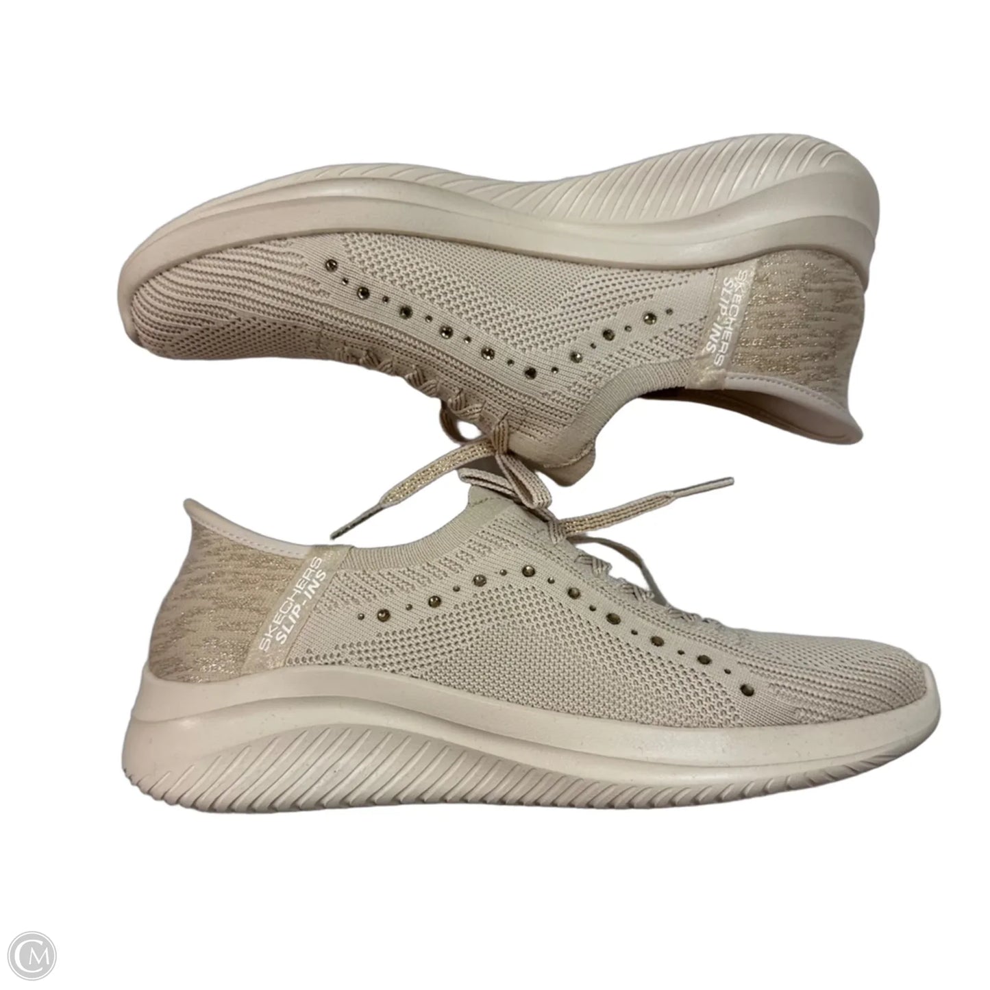 Shoes Athletic By Skechers In Beige, Size: 7