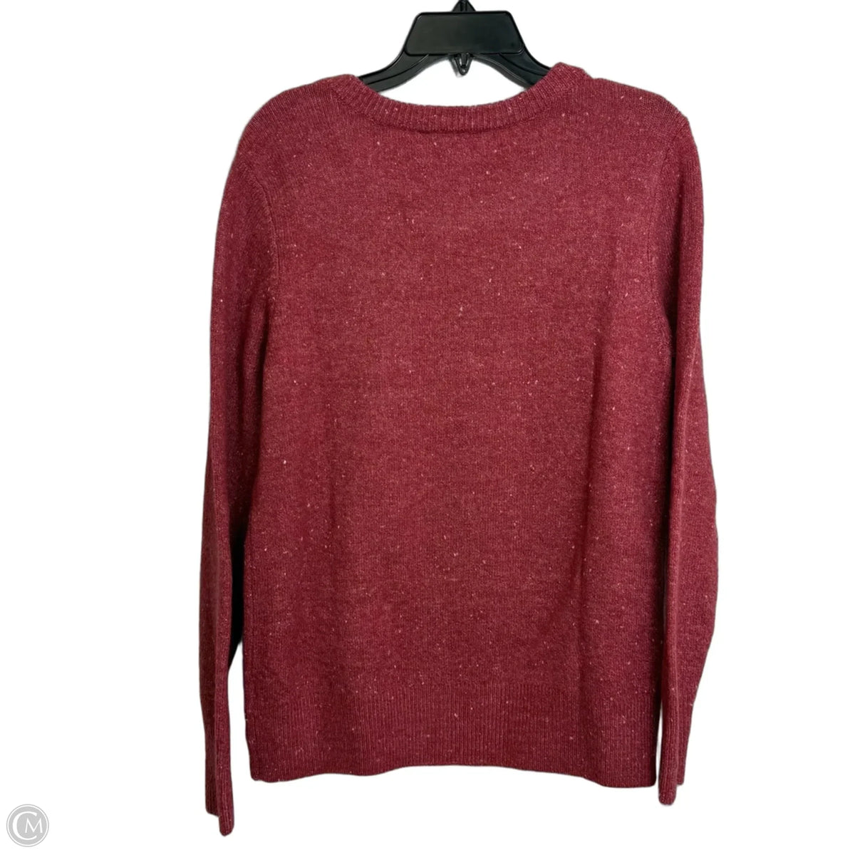 Top Long Sleeve Basic By Clothes Mentor In Red, Size: S