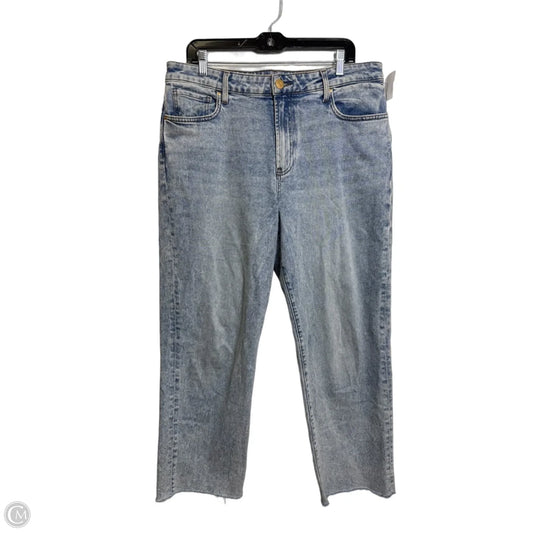 Jeans Straight By Kut In Blue Denim, Size: 12