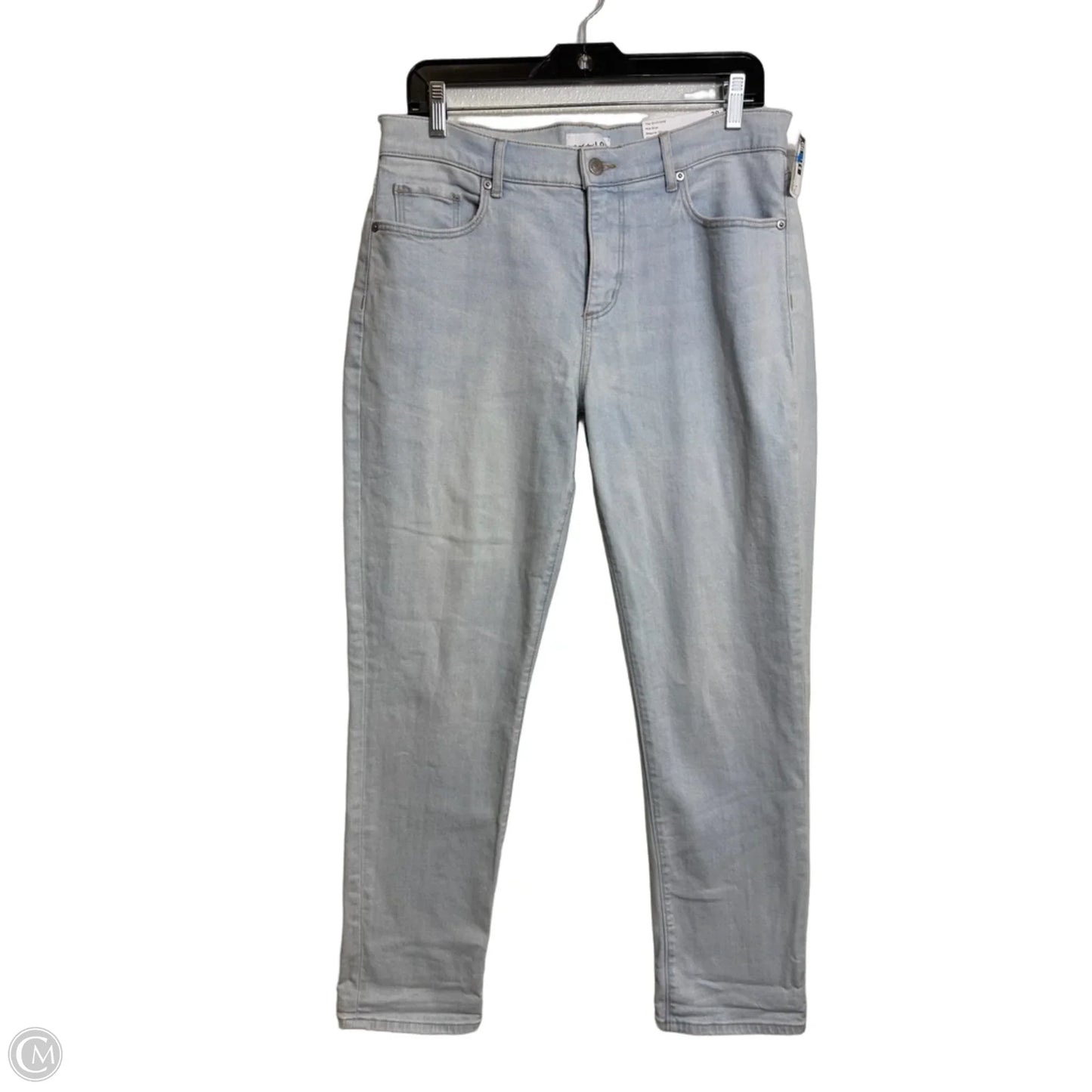 Jeans Straight By Loft In Blue Denim, Size: 8