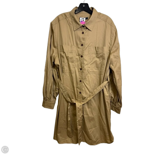 Dress Casual Short By Banana Republic In Tan, Size: Xl
