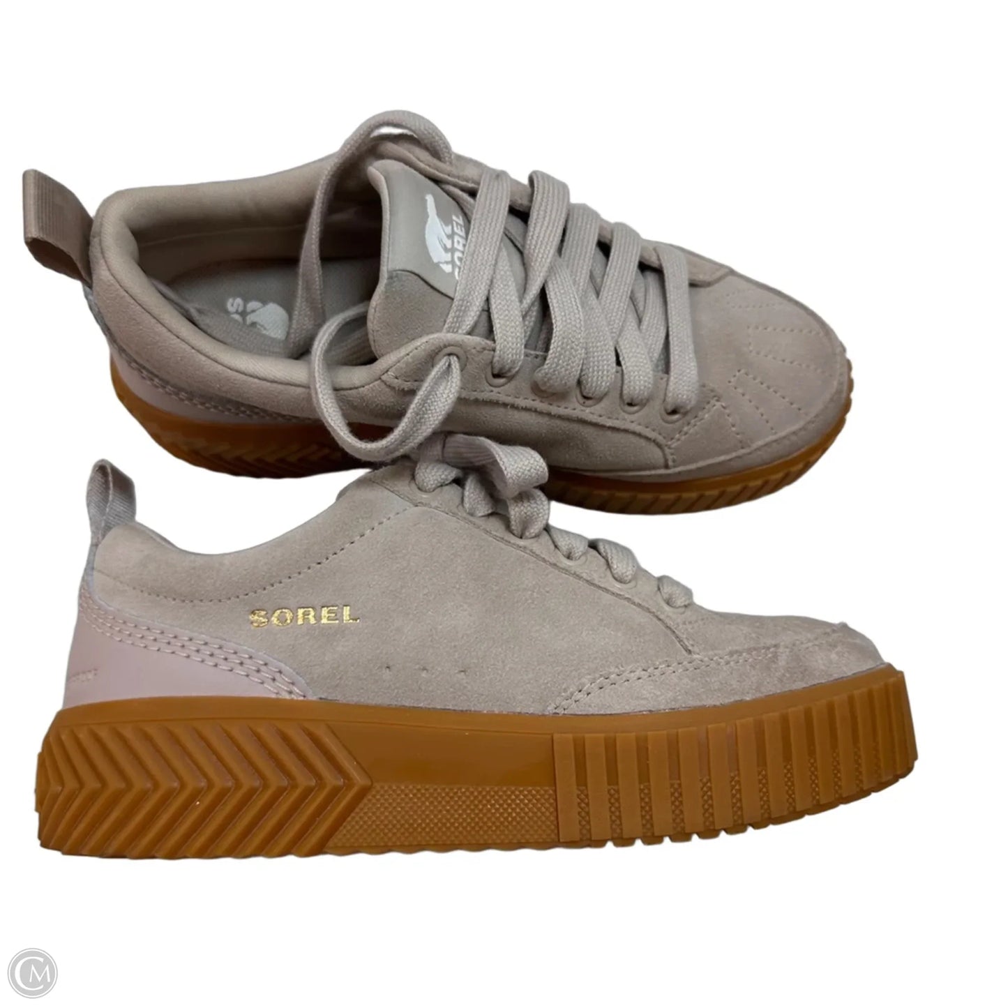 Shoes Athletic By Sorel In Taupe, Size: 6.5