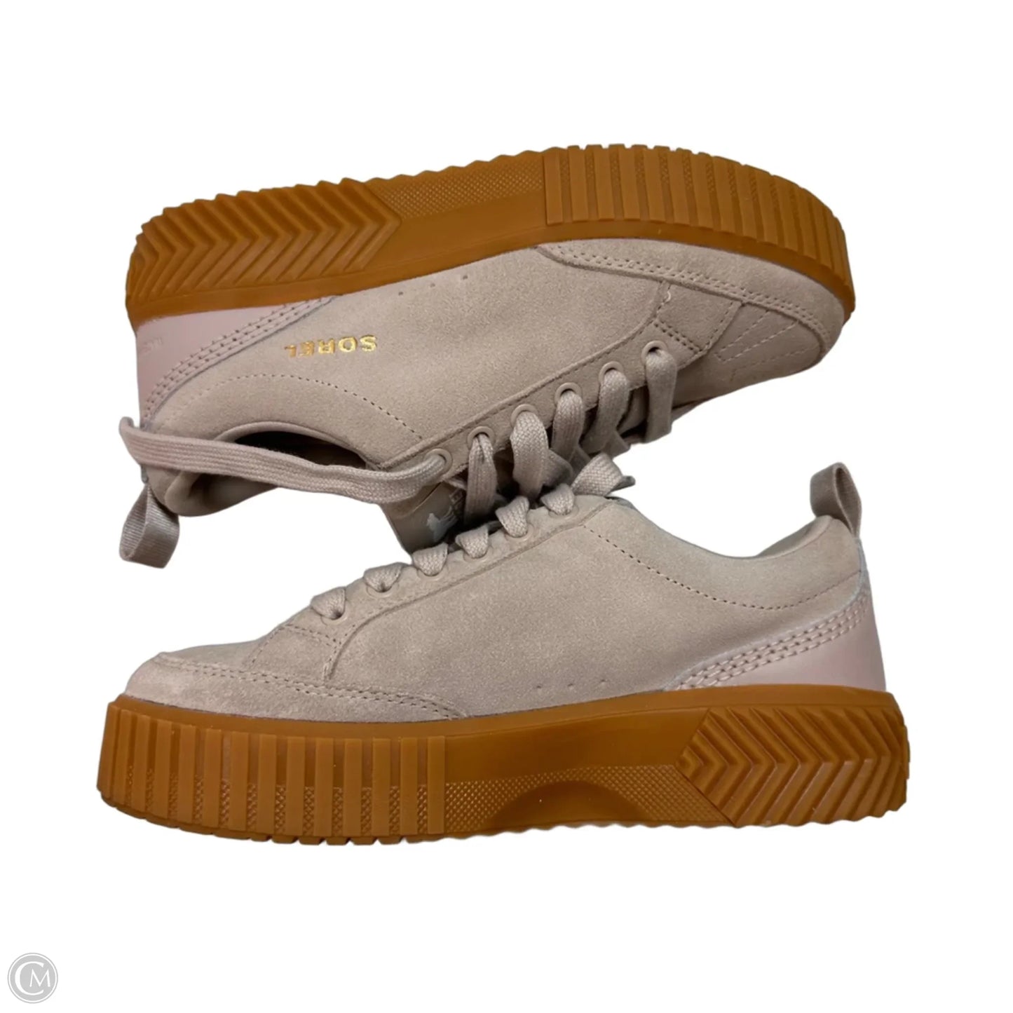 Shoes Athletic By Sorel In Taupe, Size: 6.5