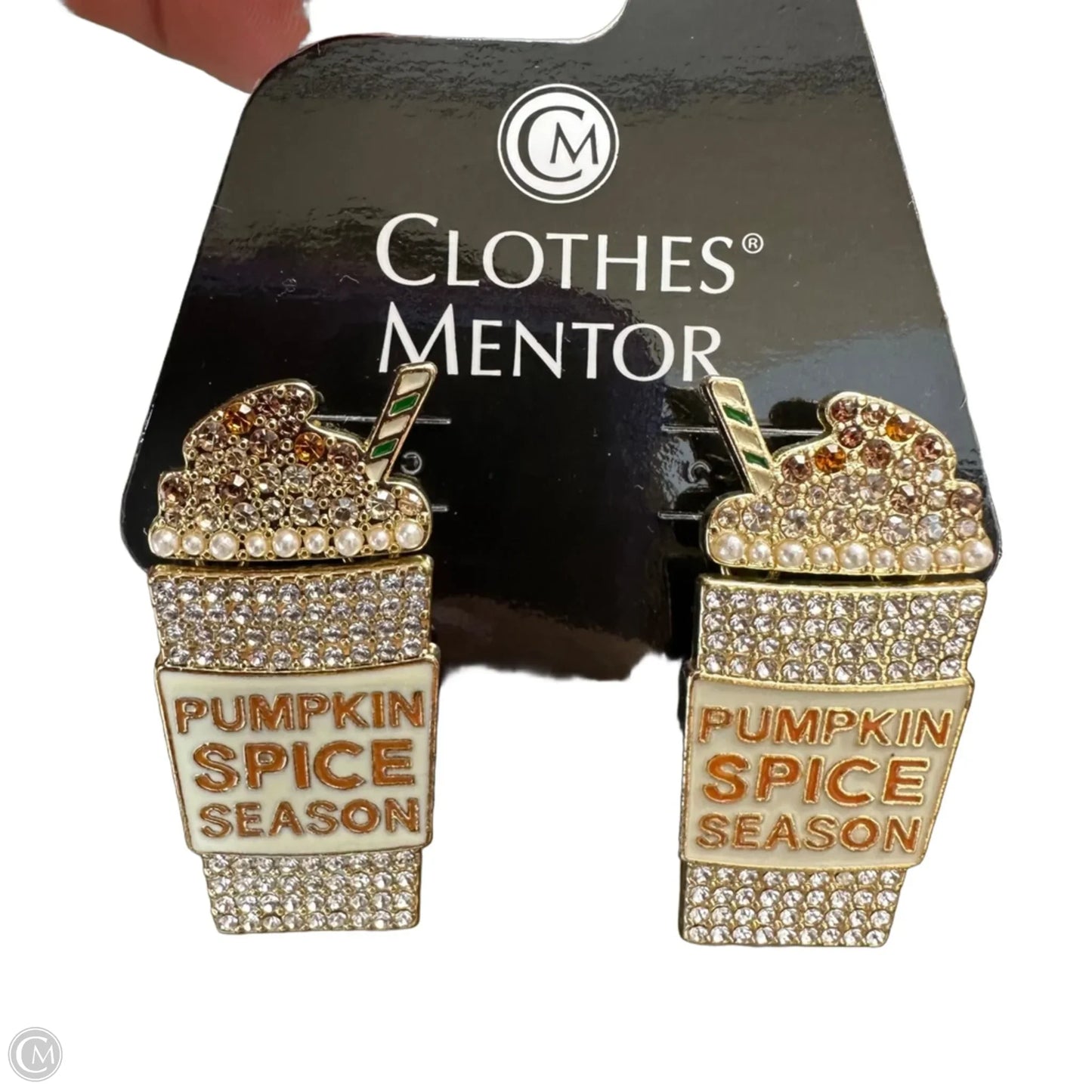 Pumpkin spice Earrings Dangle/drop By Clothes Mentor