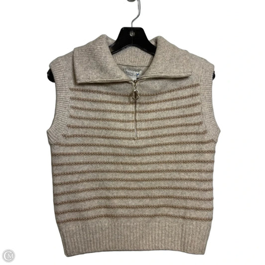 Sweater Short Sleeve By Rachel Zoe In Cream, Size: Xs