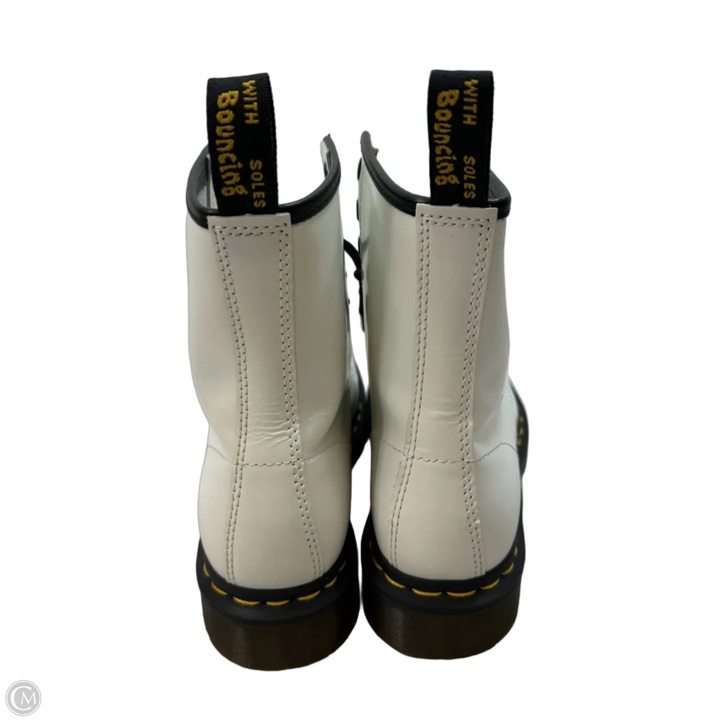 Boots Designer By Dr Martens In White, Size: 7