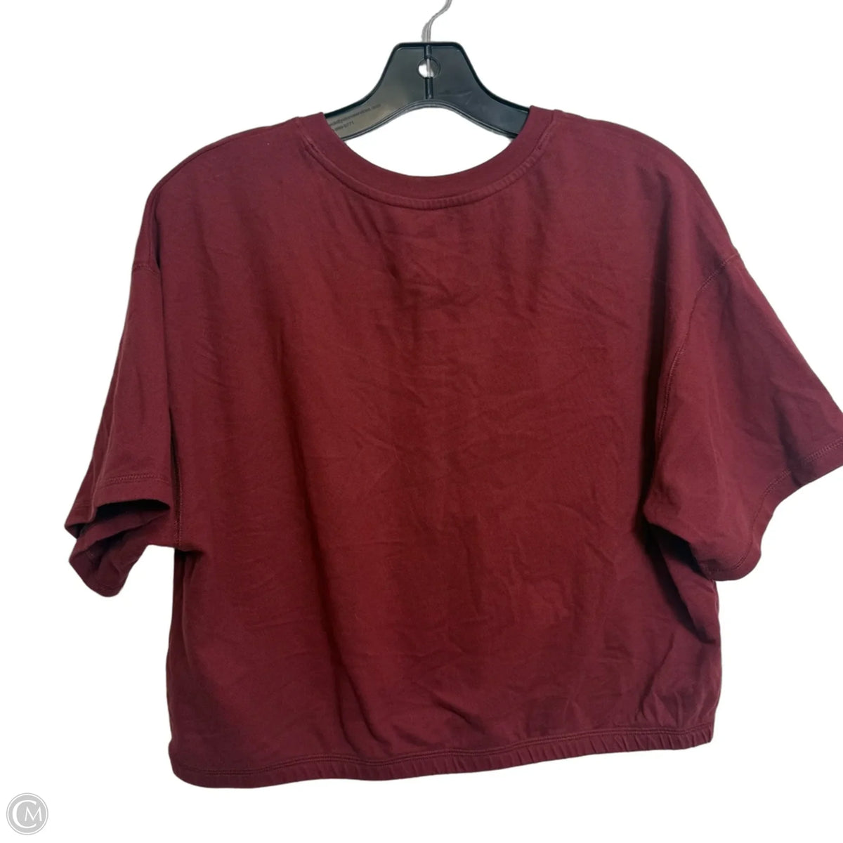 Top Short Sleeve By Offline In Red, Size: S