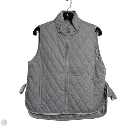 Vest Puffer & Quilted By Banana Republic In Grey, Size: M