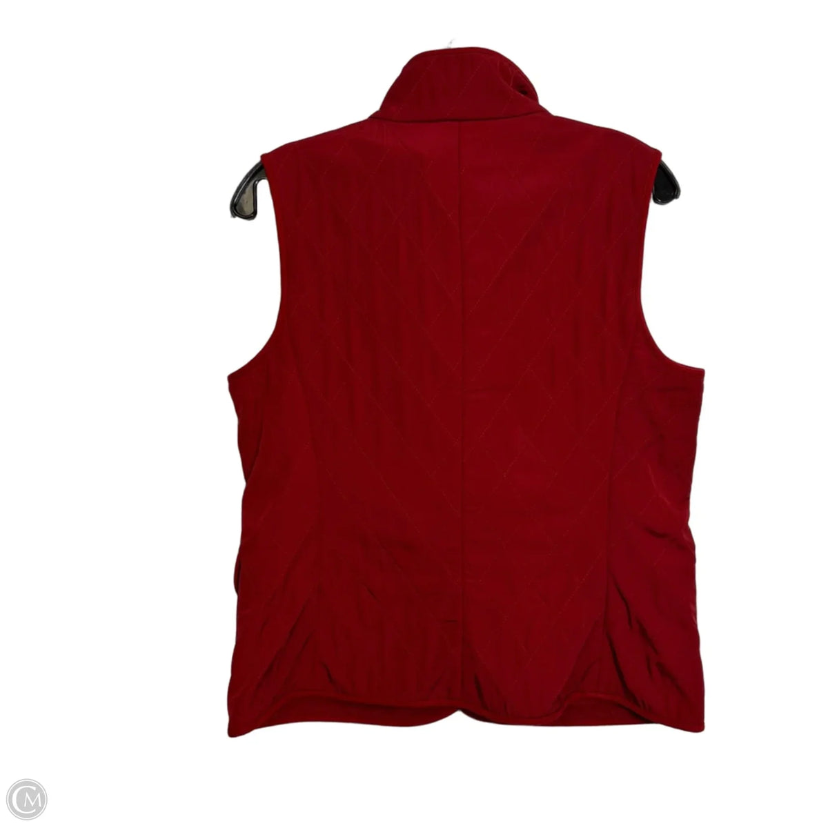 Vest Puffer & Quilted By Talbots In Red, Size: S
