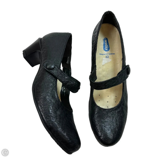 Shoes Heels Block By Clothes Mentor In Black, Size: 10.5