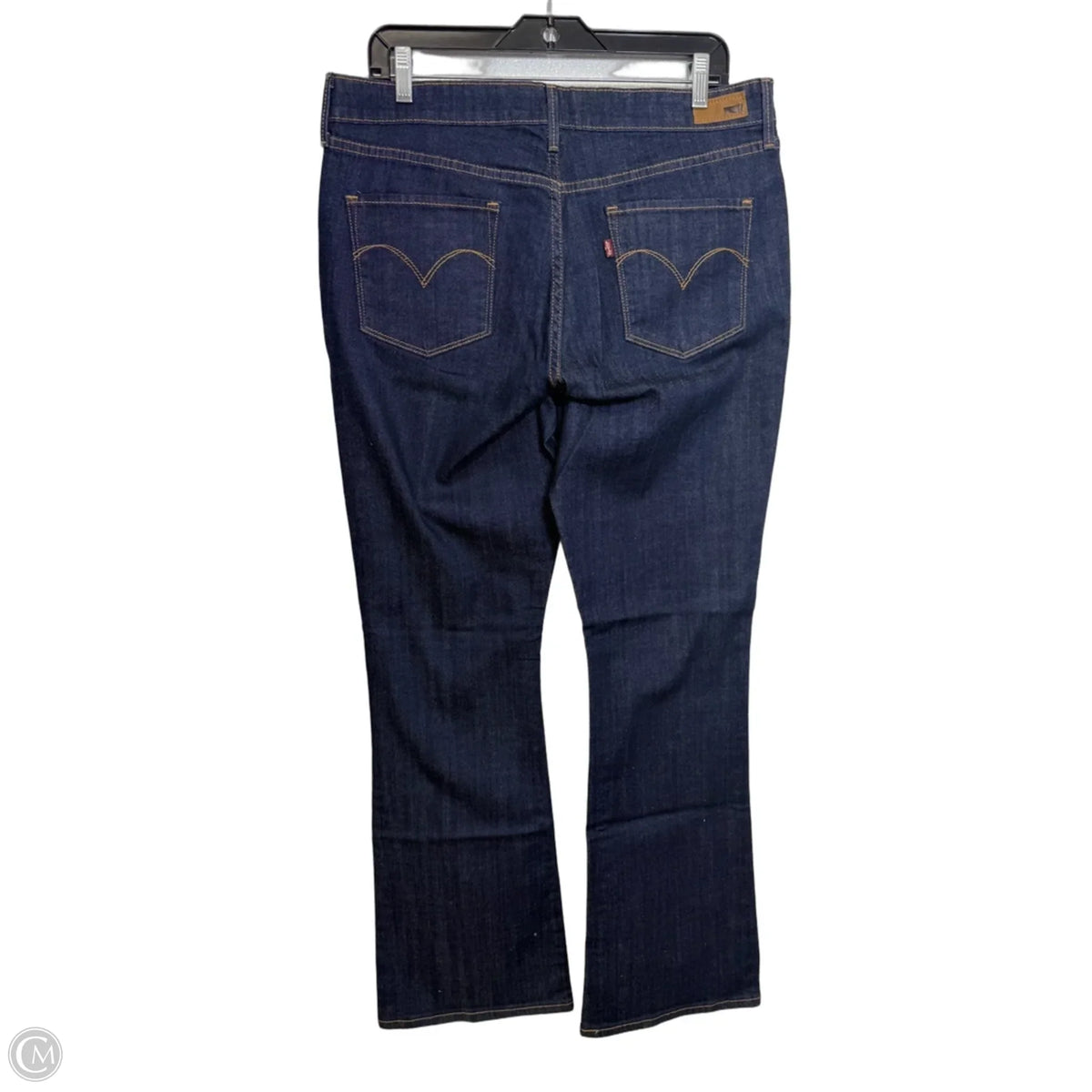 Jeans Boot Cut By Levis In Blue Denim, Size: 16