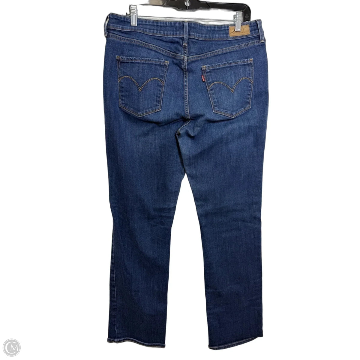 Jeans Boot Cut By Levis In Blue Denim, Size: 16