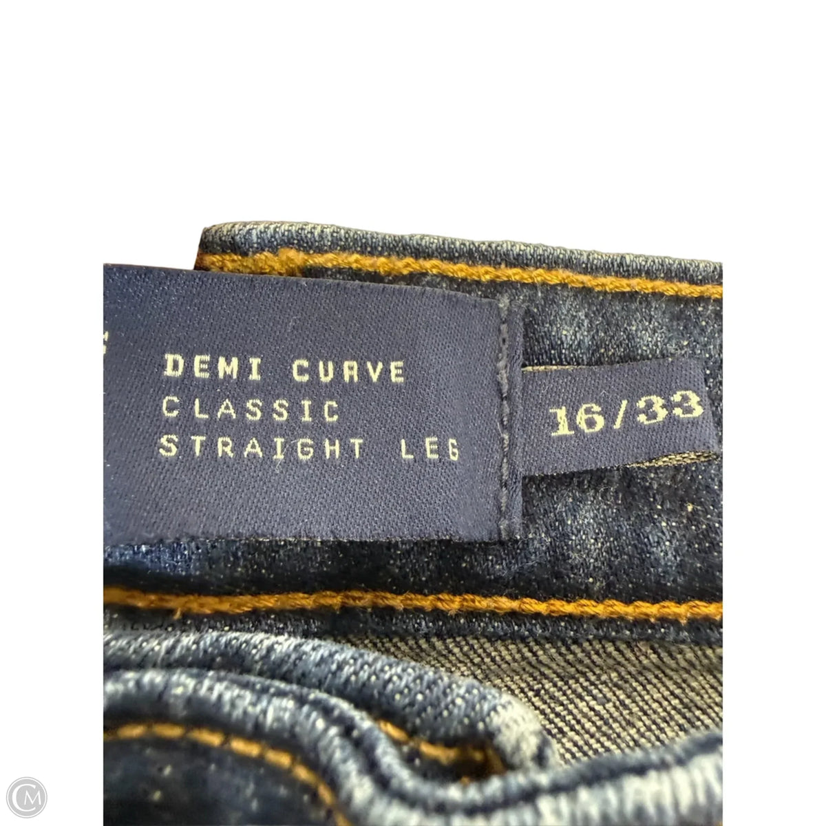 Jeans Boot Cut By Levis In Blue Denim, Size: 16