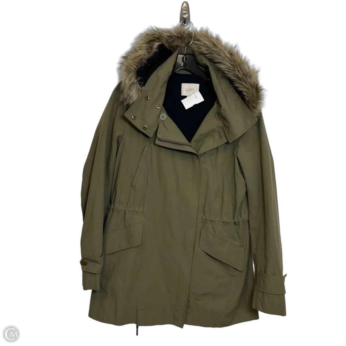Jacket Other By Loft In Green, Size: S