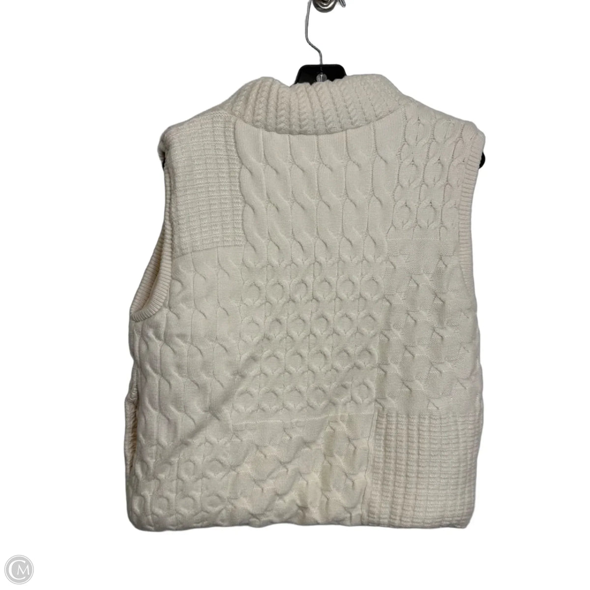 Vest Sweater By Joie In Ivory, Size: L
