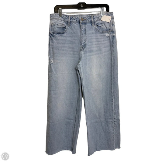 Jeans Wide Leg By Altard State In Blue Denim, Size: 10