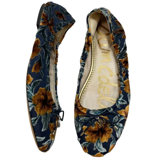 Shoes Flats By Sam Edelman In Floral Print, Size: 9.5