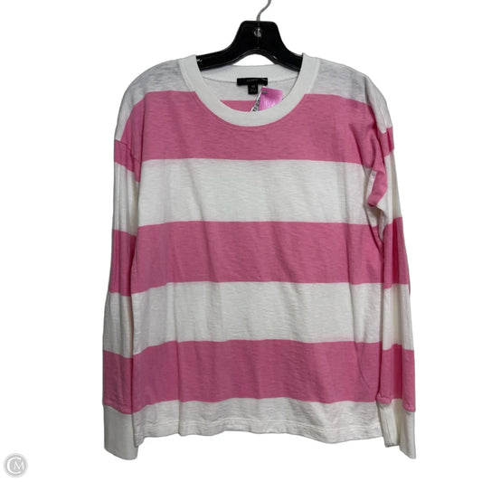 Top Long Sleeve By J. Crew In Striped Pattern, Size: Xs