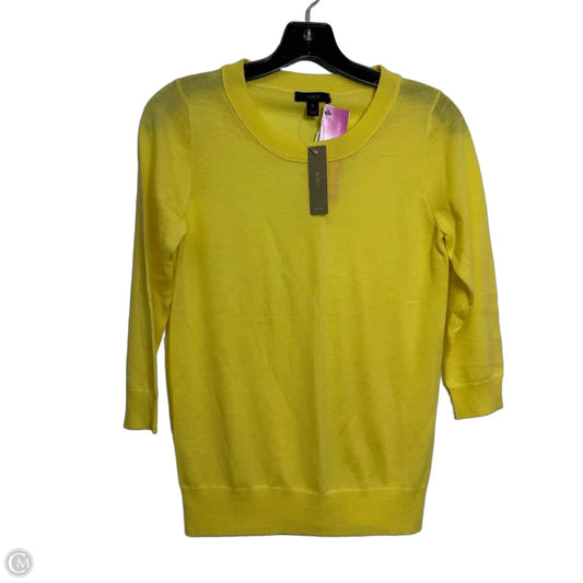 Sweater By J. Crew In Yellow, Size: Xs