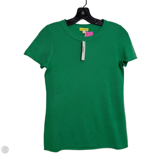 Sweater Short Sleeve By J. Crew In Green, Size: S