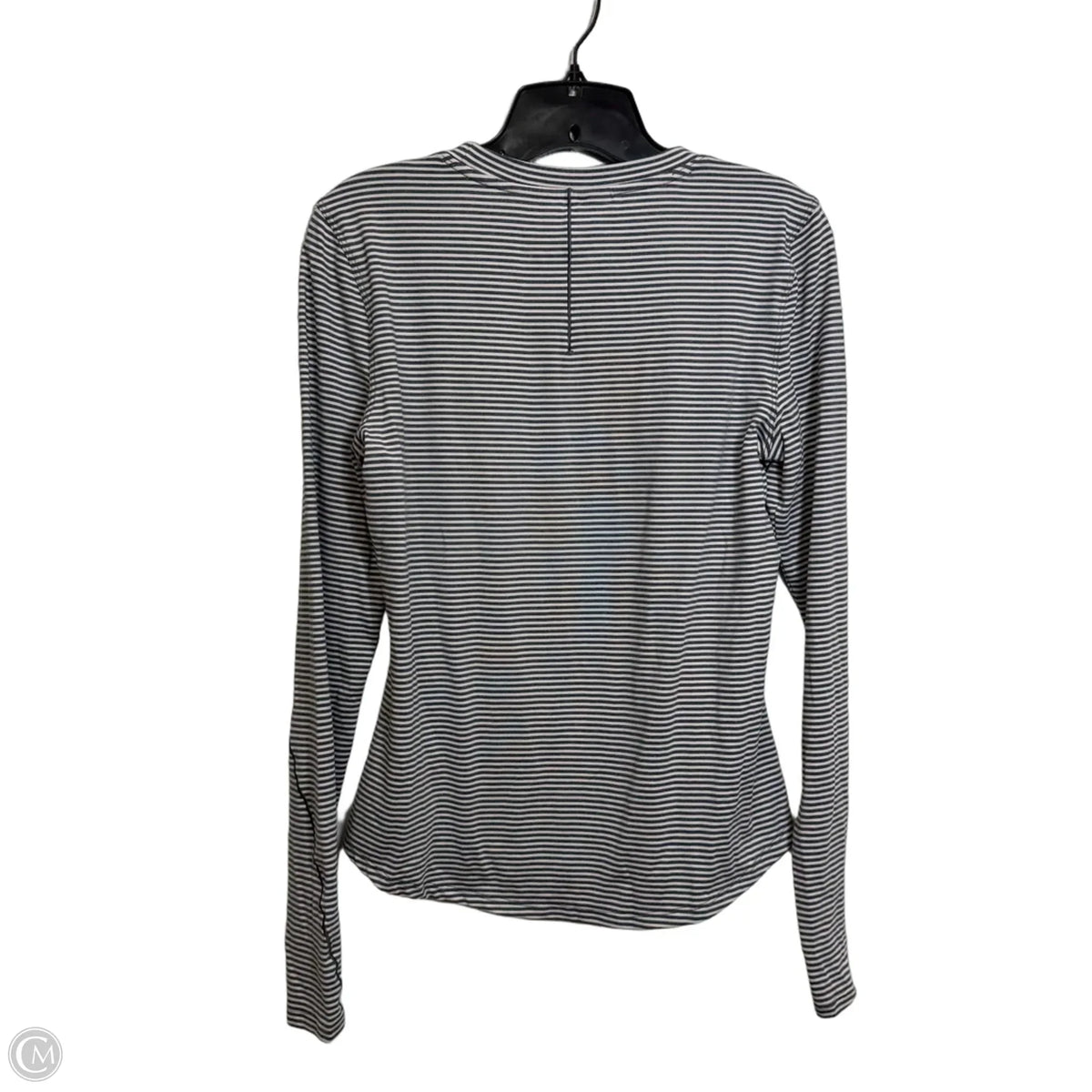 Top Long Sleeve By Spyder In Striped Pattern, Size: S