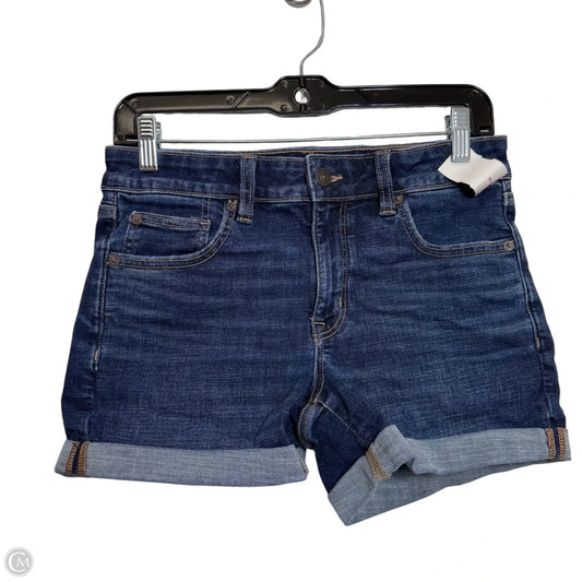 Shorts By American Eagle In Blue Denim, Size: 6