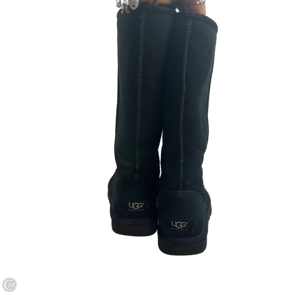 Boots Designer By Ugg In Black, Size: 7
