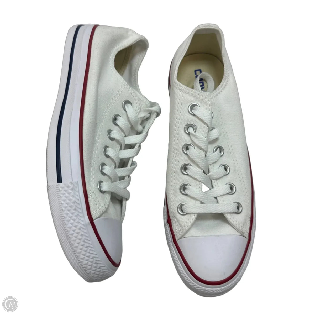 Shoes Athletic By Converse In White, Size: 7